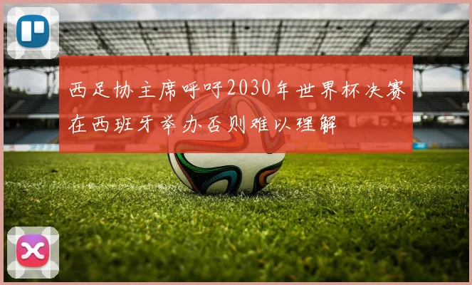 西足协主席呼吁2030年世界杯决赛在西班牙举办否则难以理解